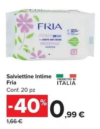 Carrefour Market Salviettine Intime Fria offerta