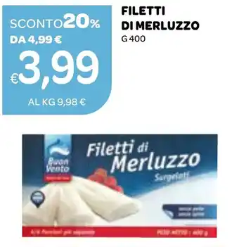 Ekom Filetti di merluzzo offerta