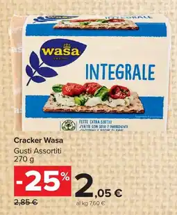 Carrefour Market Cracker Wasa offerta