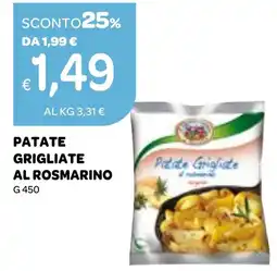 Ekom Patate grigliate al rosmarino offerta