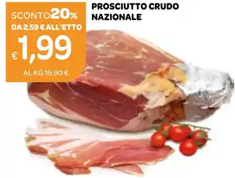 Ekom Prosciutto crudo nazionale offerta