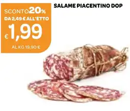 Ekom Salame piacentino dop offerta