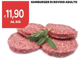 Ekom Hamburger di bovino adulto offerta