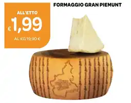 Ekom Formaggio gran piemunt offerta