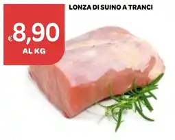 Ekom Lonza di suino a tranci offerta