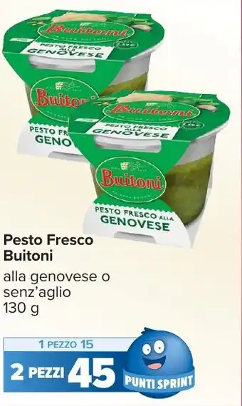 Carrefour Market Pesto Fresco Buitoni offerta