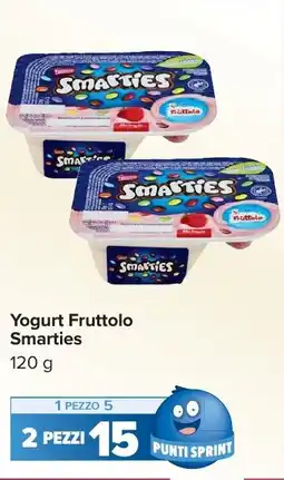 Carrefour Market Yogurt Fruttolo Smarties offerta