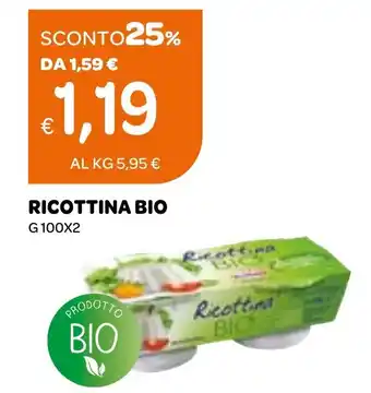 Ekom Ricottina bio offerta