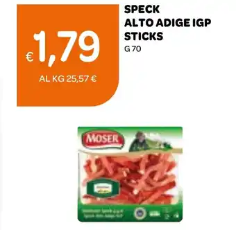 Ekom MOSER Speck alto adige igp sticks offerta