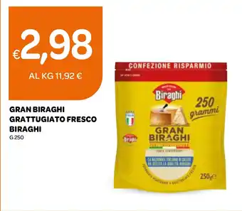 Ekom Gran biraghi grattugiato fresco BIRAGHI offerta