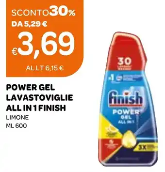 Ekom Power gel lavastoviglie all in 1 FINISH offerta