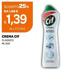 Ekom Crema CIF classico offerta