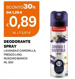 Ekom Deodorante spray offerta