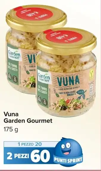 Carrefour Market Vuna Garden Gourmet offerta