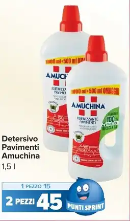 Carrefour Market Detersivo Pavimenti Amuchina offerta