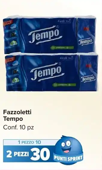 Carrefour Market Fazzoletti Tempo offerta