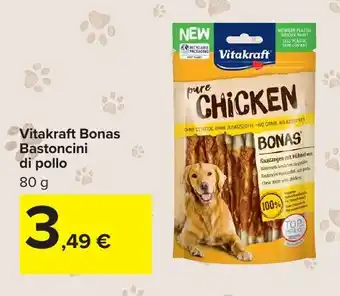 Carrefour Market Vitakraft Bonas Bastoncini di pollo offerta