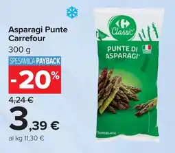 Carrefour Asparagi Punte Carrefour offerta