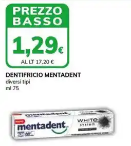 Basko Dentifricio MENTADENT offerta