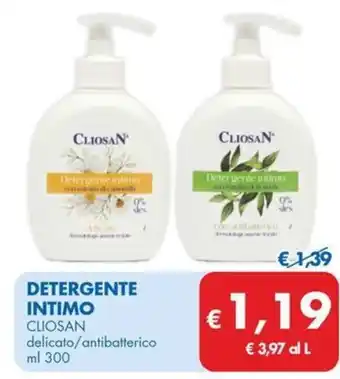 MD Discount Detergente intimo CLIOSAN offerta