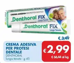 MD Discount Crema adesiva per protesi dentale DENTHORAL offerta