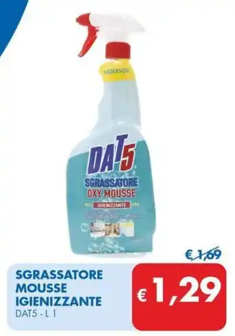 MD Discount Sgrassatore mousse igienizzante DAT5 offerta