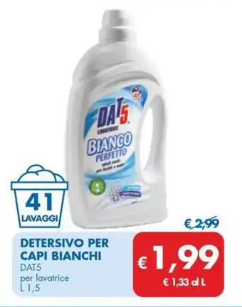 MD Discount Detersivo per capi bianchi DAT5 offerta