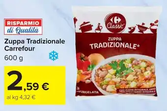 Carrefour Zuppa Tradizionale Carrefour offerta