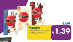 MD Discount MIKADO cioccolato bianco fondente/latte offerta