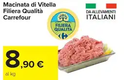 Carrefour Macinata di Vitella Filiera Qualità Carrefour offerta