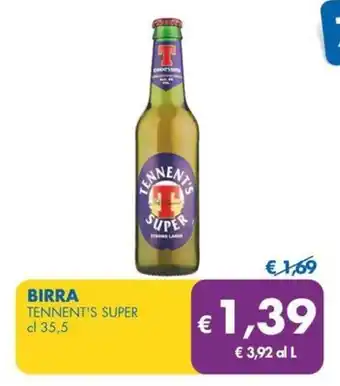 MD Discount Birra TENNENT'S SUPER offerta