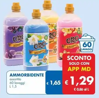 MD Discount Ammorbidente ORO offerta