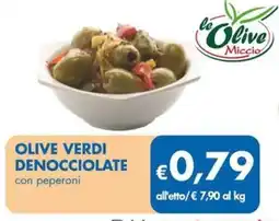 MD Discount Le Olive Miccio verdi denocciolate offerta