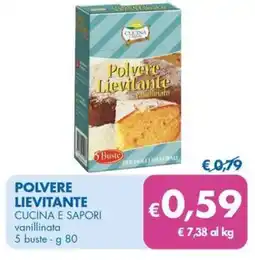 MD Discount Polvere lievitante CUCINA E SAPORI offerta