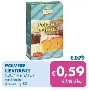 MD Discount Polvere lievitante CUCINA E SAPORI offerta