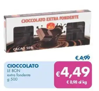 MD Discount Cioccolato LE BON offerta