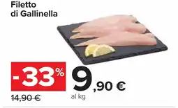 Carrefour Filetto di Gallinella offerta