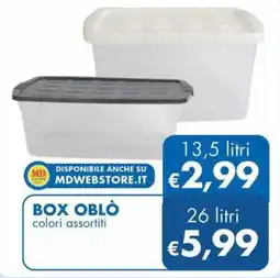 MD Discount Box oblò offerta