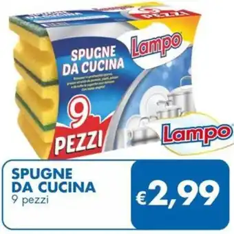 MD Discount Spugne da cucina Lampo offerta