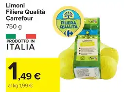 Carrefour Limoni Filiera Qualità Carrefour offerta