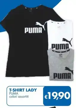 MD Discount T-shirt lady PUMA offerta