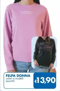 MD Discount Felpa donna offerta