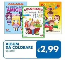 MD Discount Album da colorare assortiti offerta