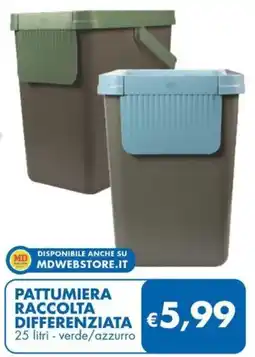 MD Discount Pattumiera raccolta differenziata offerta