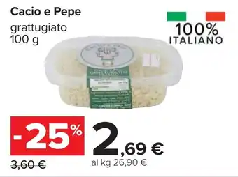 Carrefour Cacio e Pepe offerta