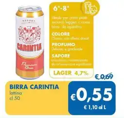 MD Discount Birra CARINTIA offerta