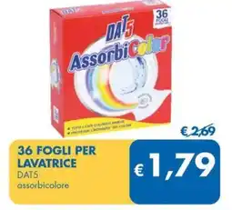 MD Discount 36 fogli per lavatrice DAT5 offerta