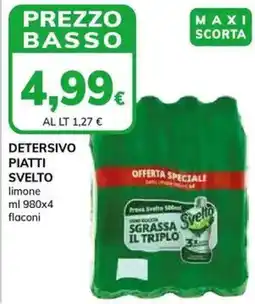 Basko Detersivo piatti SVELTO offerta