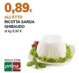 Basko Ricotta sarda ghibaudo offerta