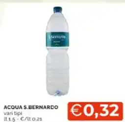 Mercatò Acqua s.bernardo vari tipi offerta